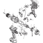 Makita DDF458RFE Assembly