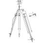 DeWalt DE0733 Tripod Assembly