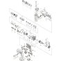 Main Assembly for Makita DHR162Z