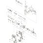 Makita DHR164RFJ Main Assembly