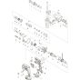 Makita DHR165ZJ Main Assembly