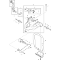 Handle Assembly for Makita DPC6200