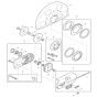 Cutter Assembly for Makita DPC6201