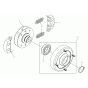 Clutch Assembly for Wacker DPS1850H Plate Compactor