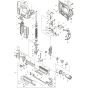 Main Assembly for Makita DPT350RFE