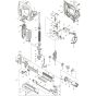Makita DPT350Z Main Assembly