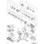 Main Assembly for Hikoki DS18DBEL