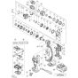 Main Assembly for Hikoki DS18DBXL