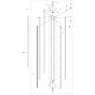 Column Assembly for Husqvarna DS 900 Drill Stand