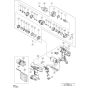 Main Assembly for Hikoki DV18DCL2