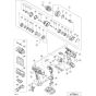 Main Assembly for Hikoki DV18DSFL