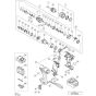 Main Assembly for Hikoki DV18DSL