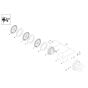 Brake Assembly for Wacker DV90-2