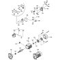 Main Assembly for DeWalt DW3401