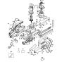 Main Assembly for DeWalt DW392