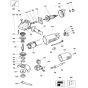 Main Assembly for DeWalt DW808