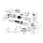DeWalt DWE4057 Main Assembly