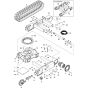 Undercarriage for BobCat E17