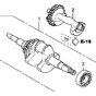 Crankshaft Assembly for Honda