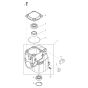 Crankcase Assembly for Wacker