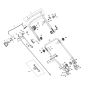 Handle Assembly for Makita ELM4620