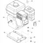 Engine Assembly for Floor Saw