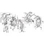Fan Cover Shroud for Honda EU22i