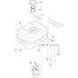 Fuel Tank Assembly for Makita EW2051H