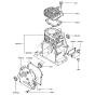 Cylinder & Crankcase for FA130D