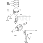 Piston/Crankshaft for FA130D