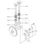 Valve/Camshaft Kawasaki FA210D