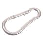 Pack of 4 Fire Brigade Snap Hook 6mm by Faithfull