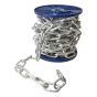 Galvanised Chain Link 4 x 26mm x 30m Reel - Max Load 120kg by Faithfull - 19334G