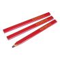 Carpenter's Pencils - Red / Medium (Pack of 3) by Faithfull