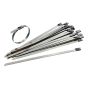 Stainless Steel Cable Ties 4.6 x 290mm (Pack of 50) by Faithfull - TS1-4-46290-316