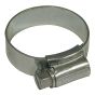 1M Stainless Steel Hose Clip 32 - 45mm by Faithfull - LDA 11.7MM