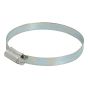 4X Hose Clip - Zinc MSZP 85 - 100mm by Faithfull - LGA 12MM