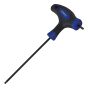 Ball Ended T Handle Hexagon Key 4mm - Faithfull
