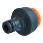 Tap Connector 1/2 & 3/4in Faithfull Garden Hose