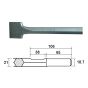 Scaling Chisel Straight 300x75mm Kango Shank by Faithfull