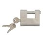 Brass Shutter Padlock 60mm by Faithfull
