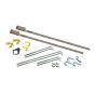 External Building Profiles 2m + Fittings by Faithfull - PROEXT