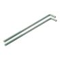 External Building Profile - 460 mm (18 in) Bolts (Pack of 2) by Faithfull - PROEXTB18