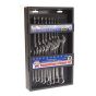 Chrome Vanadium Combination Spanner Set of 18 Metric 6 to 24mm by Faithfull