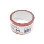 Economy Self-Adhesive Hazard Tape Red/White 50mm x 33m