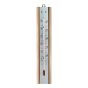 Thermometer Wall Beech Silver 200mm by Faithfull