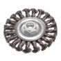 Circular Wire Brush 115mm x 12 x M14 x 2 0.35mm Wire by Faithfull - 4311514135