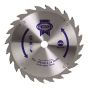Circular Saw Blade 180 x 16mm x 24T Fast Rip by Faithfull - FAIZ18024