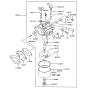 Carburetor for Kawasaki FC150V