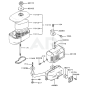 Air Filter/Muffler Kawasaki FC290V